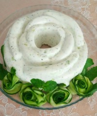 ماست و خیار قالبی