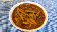 خوراک گوشت و سبزیجات
