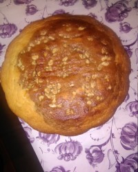 کیک ماست و گردو