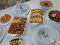 قیمه بادنجون وسوپ