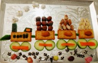 تزیین بیسکویت تنقلات