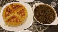خورش گوجه سبز