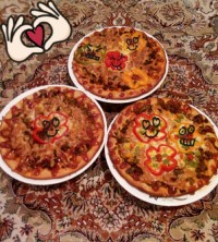 پیتزا قارچ وگوشت