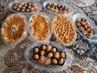 حلواهویج های نذری من برادعادوستم درست کردم