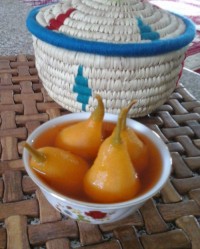 گلابی ژله ای