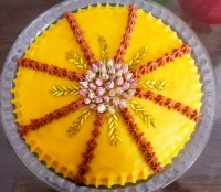 تزیین حلوای نذری