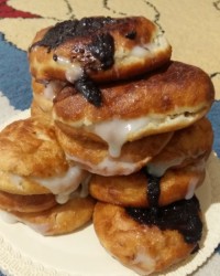 دونات کرم دار