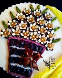 تزیین زیبای حلوا_خرما