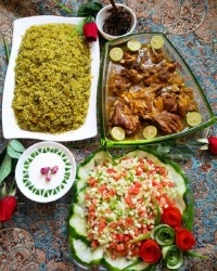 ناهارمن وهمسرم
