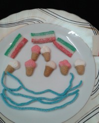 پاستیل بیرونی بازاری