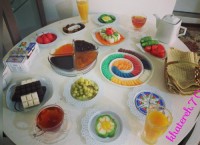 املت زیبا به شکل جزیره (بدون قالب)