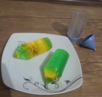 ژله مدادرنگی خوشگل خوشمزه بچه ها