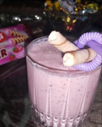 اسموتی توت فرنگی نعنایی