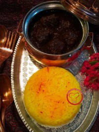 خورش فسنجان با کوفته قلقلی