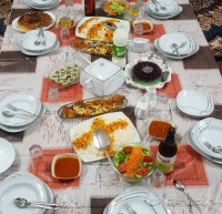سفره ی مهمونی من