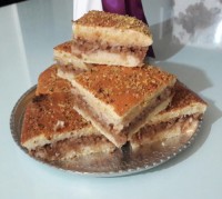 اسلایس سیب و گردو