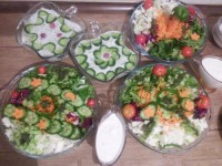 سالاد_ماست وخیار برا مهمونهای عزیزم