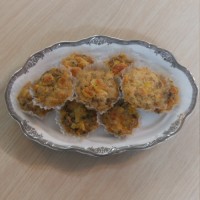 مافین مرغ و قارچ