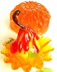 گلابی ژله ای