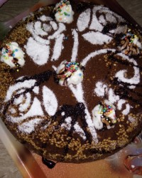 کیک عجله ای من