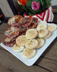 شیرینی نارگیلی وکیک یزدی