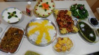 میز شام مهمونی