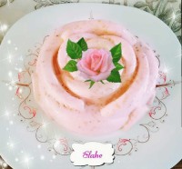 دسر میوه خامه ای