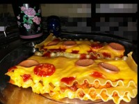 لازانیا.خیلی خوشمزه شده بود جاتون خالی❤