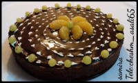 کیک موس قهوه شکلاتی