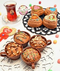 کاپ کیک نوتلا