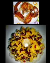 پلوی زعفرانی ایرانی