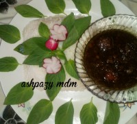 فسنجون با گوشت قلقلی عالی بود