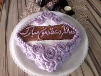 کیک سالگرد عقد