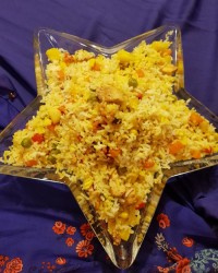 پلو سبزیجات