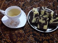 تی تاب خانگی و چای سبز