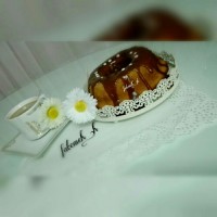 کیک نسکافه با سس مخصوص پیشنهاد میکنم امتحانش کنید عااالیه