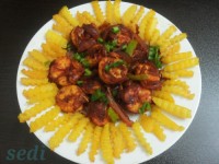 خوراک میگو