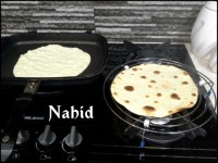 نان خانگی تابه ای