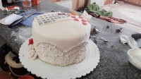 کیک تولد خودم پز