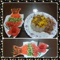 چلو با خروس محلی