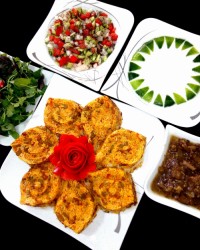 لوبیا پلو با گوشت چرخ کرده