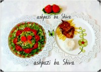 بال مرغ سرخ شده