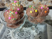 بستنی کاکائویی