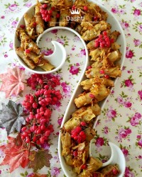 دلمه کلم ناهار بسی خوشمزه امروز