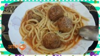 سوپ کوفته و اسپاگتی (به سبک ایتالیایی)
