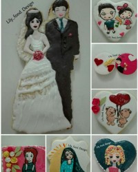 کوکی با تزیین آیسینگ