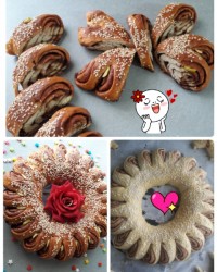 نان ستاره ای نوتلا