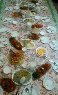 سفره ناهار