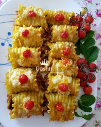 لازانیای رولی ناهار امروزمون?