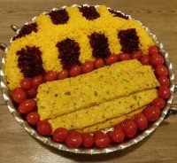 سلاااااام مهربونا: اینم کوبیده ی مرغ من